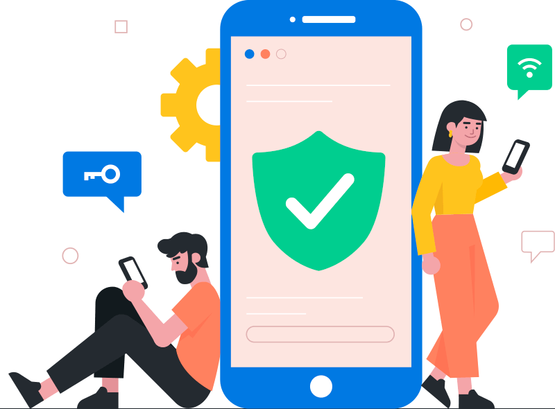 Mobile strategy illustration